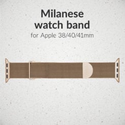 Mobilize Milanese Watch Band - for Apple 38/40/41mm - Rose Gold - Afbeelding 2