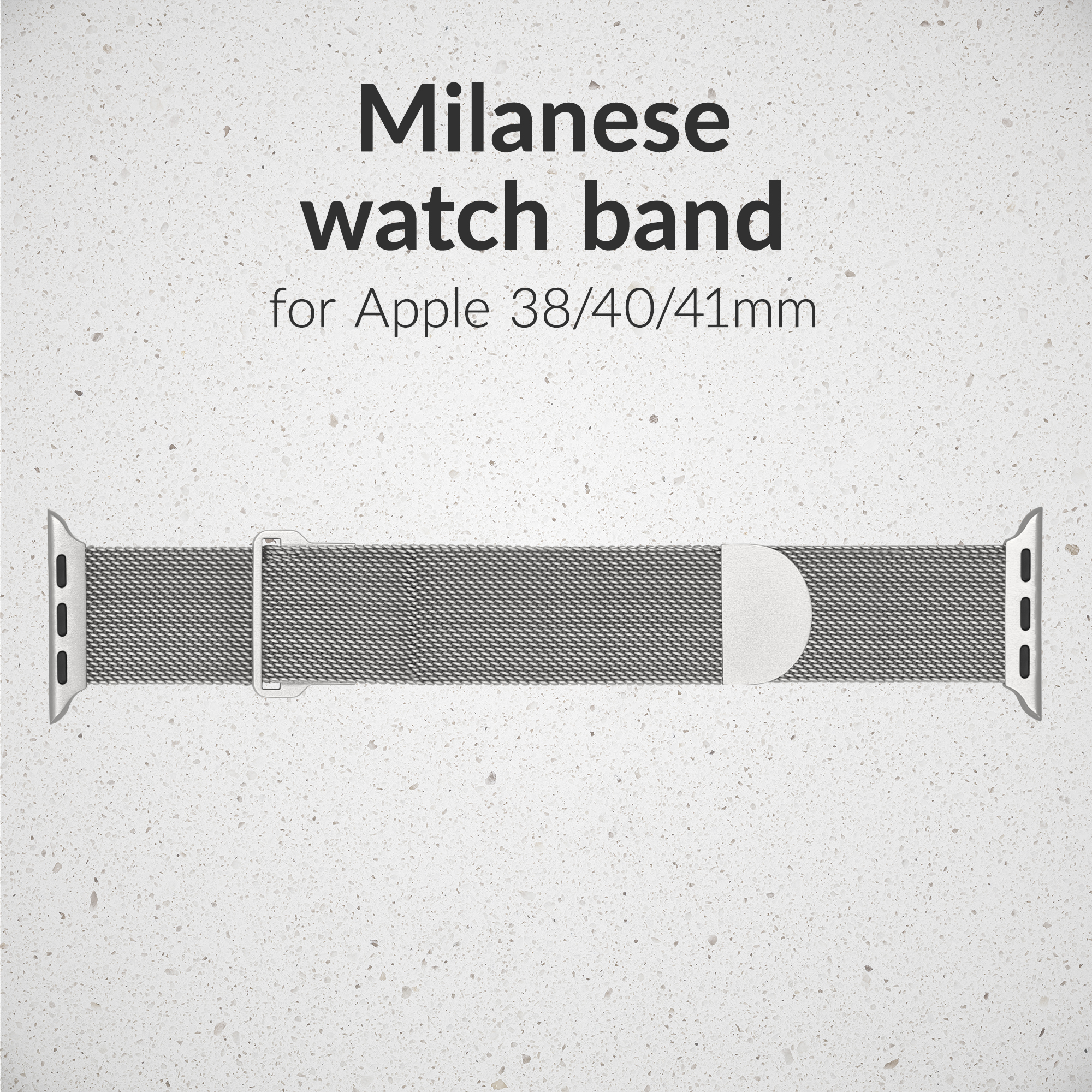 Mobilize Milanese Watch Band - for Apple 38/40/41mm - Starlight - Afbeelding 2