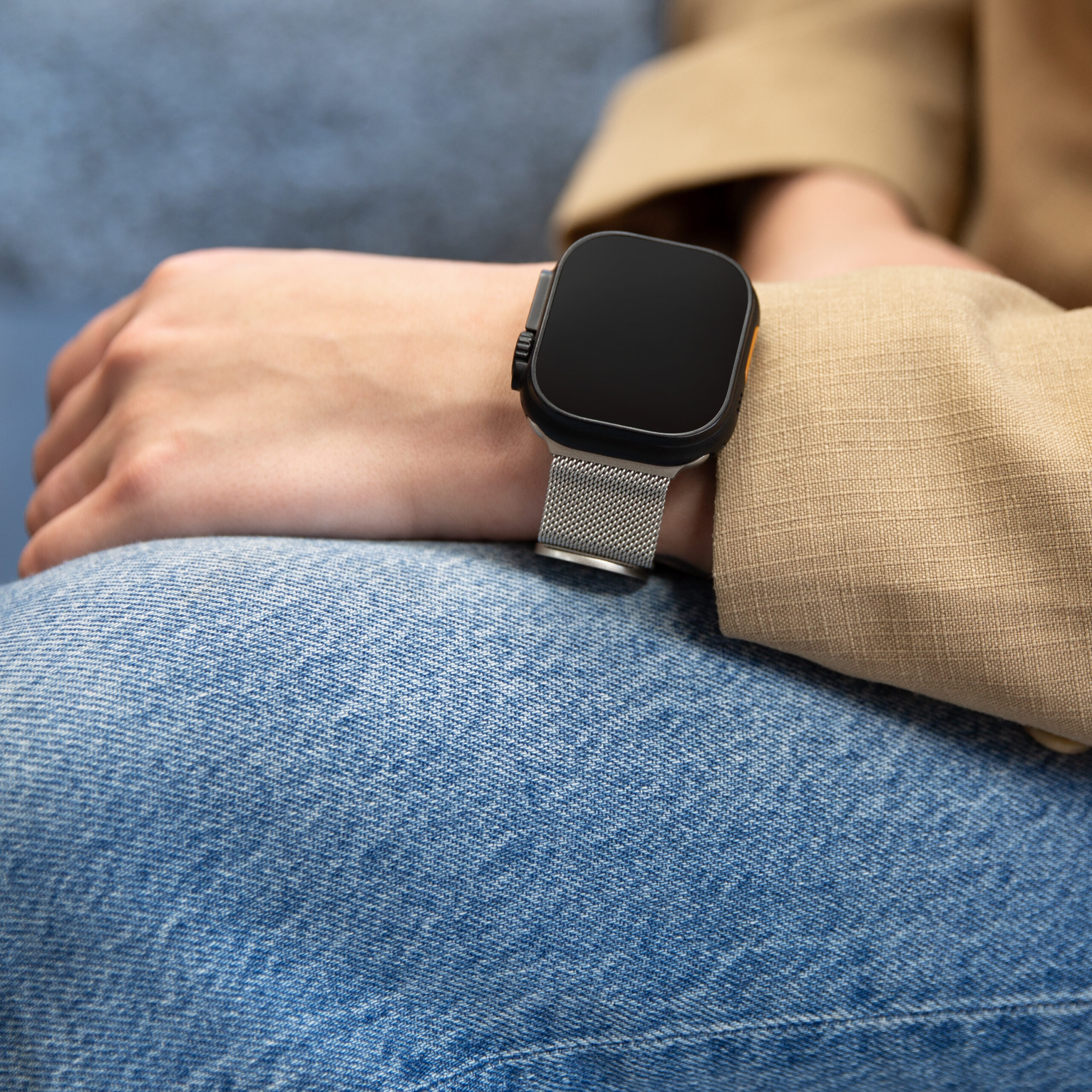 Mobilize Milanese Watch Band - for Apple 38/40/41mm - Starlight - Afbeelding 6