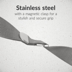 Mobilize Milanese Watch Band - for Apple 42/44/45/49mm - Starlight - Afbeelding 4