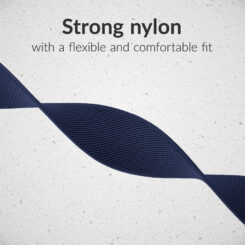 Mobilize Nylon Watch Band - Elastic - for Apple 38/40/41mm - Blue - Afbeelding 4