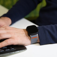 Mobilize Nylon Watch Band - Elastic - for Apple 38/40/41mm - Blue - Afbeelding 8