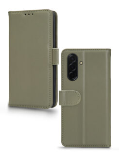 Mobilize Premium Gelly Wallet Book Case Samsung Galaxy A57 5G Green