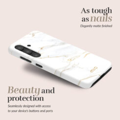 MIO White Marble Magsafe Compatible for Samsung A57 5G