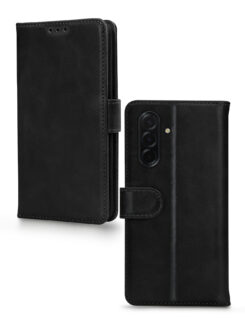 Mobilize Premium Gelly Wallet Book Case Samsung Galaxy A37 5G Black