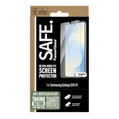 PanzerGlass SAFE. by ® Screen Protector Samsung Galaxy S25 FE 5G | Ultra-Wide Fit w. EasyAligner Doorzichtige schermbeschermer 1 stuk(s) - Afbeelding 4