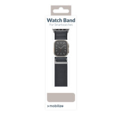 Mobilize Nylon Watch Band - Alpine - Titanium Connector - for Apple 42/44/45/49mm - Dark Grey - Afbeelding 9