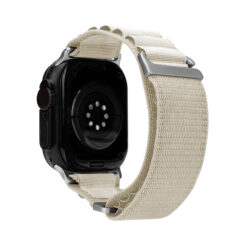 Mobilize Nylon Watch Band - Alpine - Titanium Connector - for Apple 42/44/45/49mm - Starlight