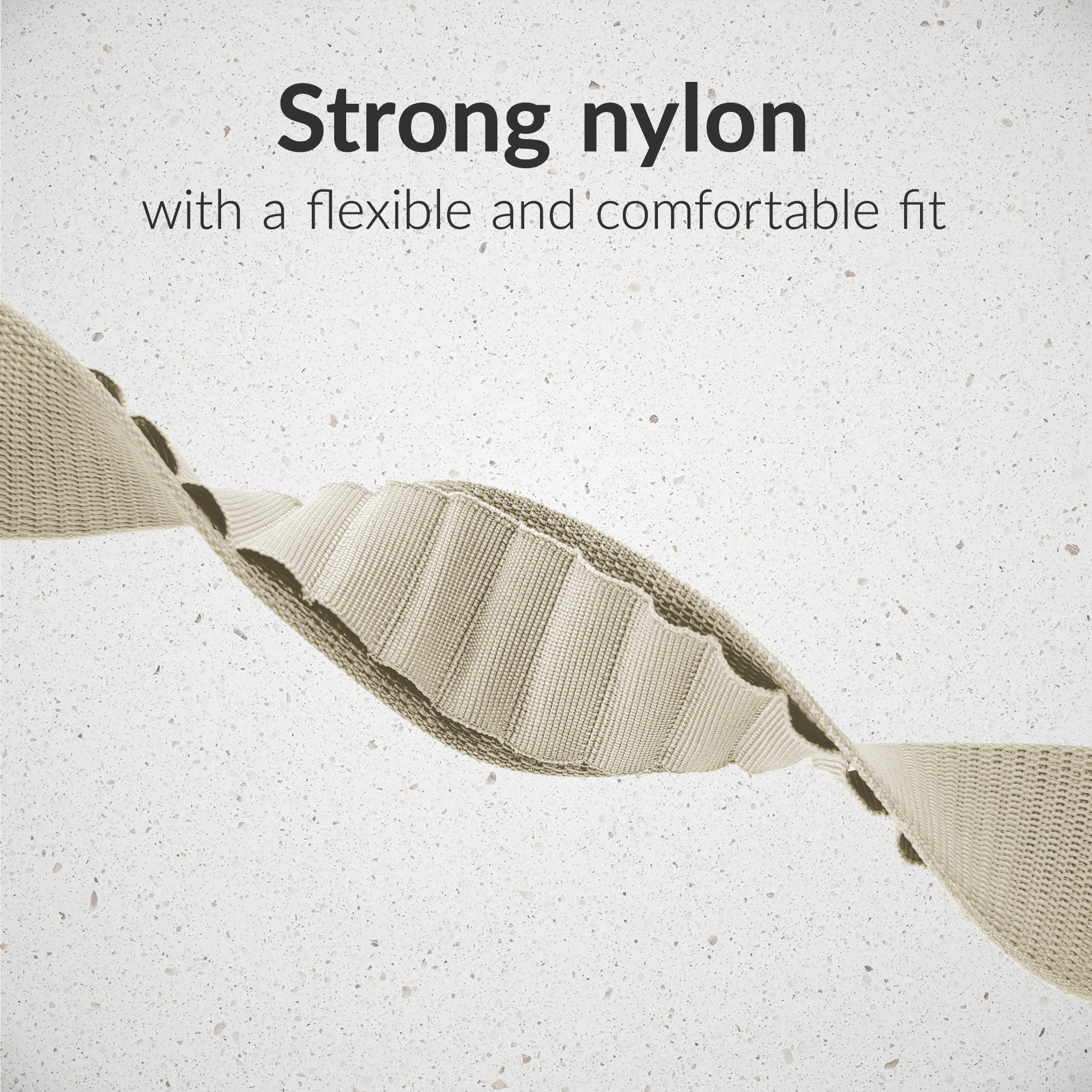 Mobilize Nylon Watch Band - Alpine - Titanium Connector - for Apple 38/40/41mm - Starlight - Afbeelding 4