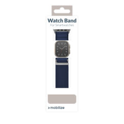 Mobilize Nylon Watch Band - Alpine - Titanium Connector - for Apple 38/40/41mm - Blue - Afbeelding 9