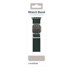 Mobilize Nylon Watch Band - Alpine - Titanium Connector - for Apple 42/44/45/49mm - Dark Green - Afbeelding 9