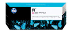 HP 91 775 ml pigmentinktcartridges voor DesignJet, lichtmagenta - Afbeelding 2