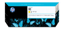 HP 91 gele pigmentinktcartridge, 775 ml