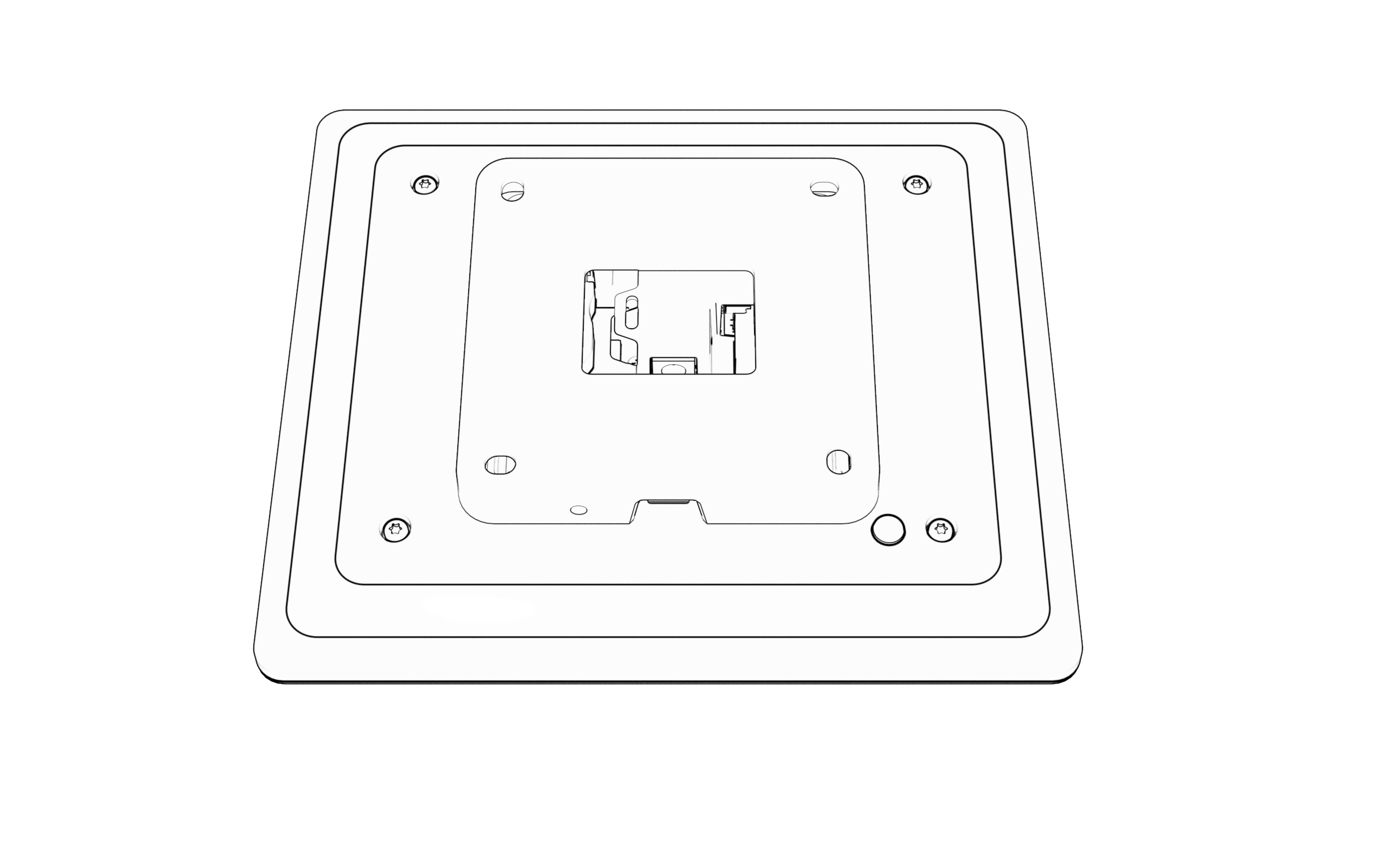 Humly HUM1001 scherm voor vergaderzalen 20,3 cm (8") 1024 x 768 Pixels LCD 802.11a, 802.11b, 802.11g, Wi-Fi 4 (802.11n) Zwart Acrylonitrielbutadieenstyreen (ABS) Bluetooth - Afbeelding 7