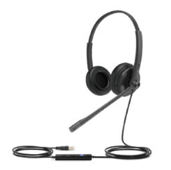 Yealink UH34 Lite Headset Bedraad Hoofdband Kantoor/callcenter Zwart