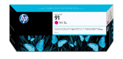 HP 91 775 ml pigmentinktcartridges voor DesignJet, magenta - Afbeelding 2