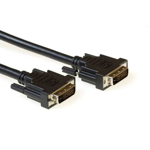 ACT DVI-D Dual Link kabel male - male 5,00 m - Afbeelding 2