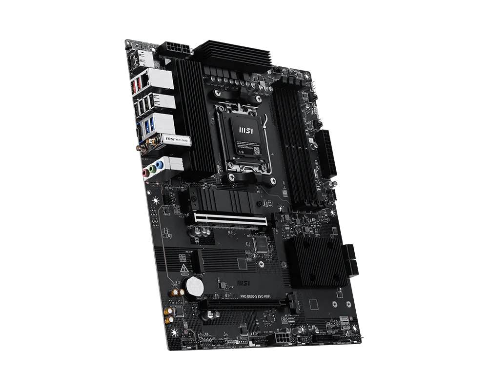 MSI PRO B850-S EVO WIFI moederbord AMD B850 Socket AM5 ATX - Afbeelding 4