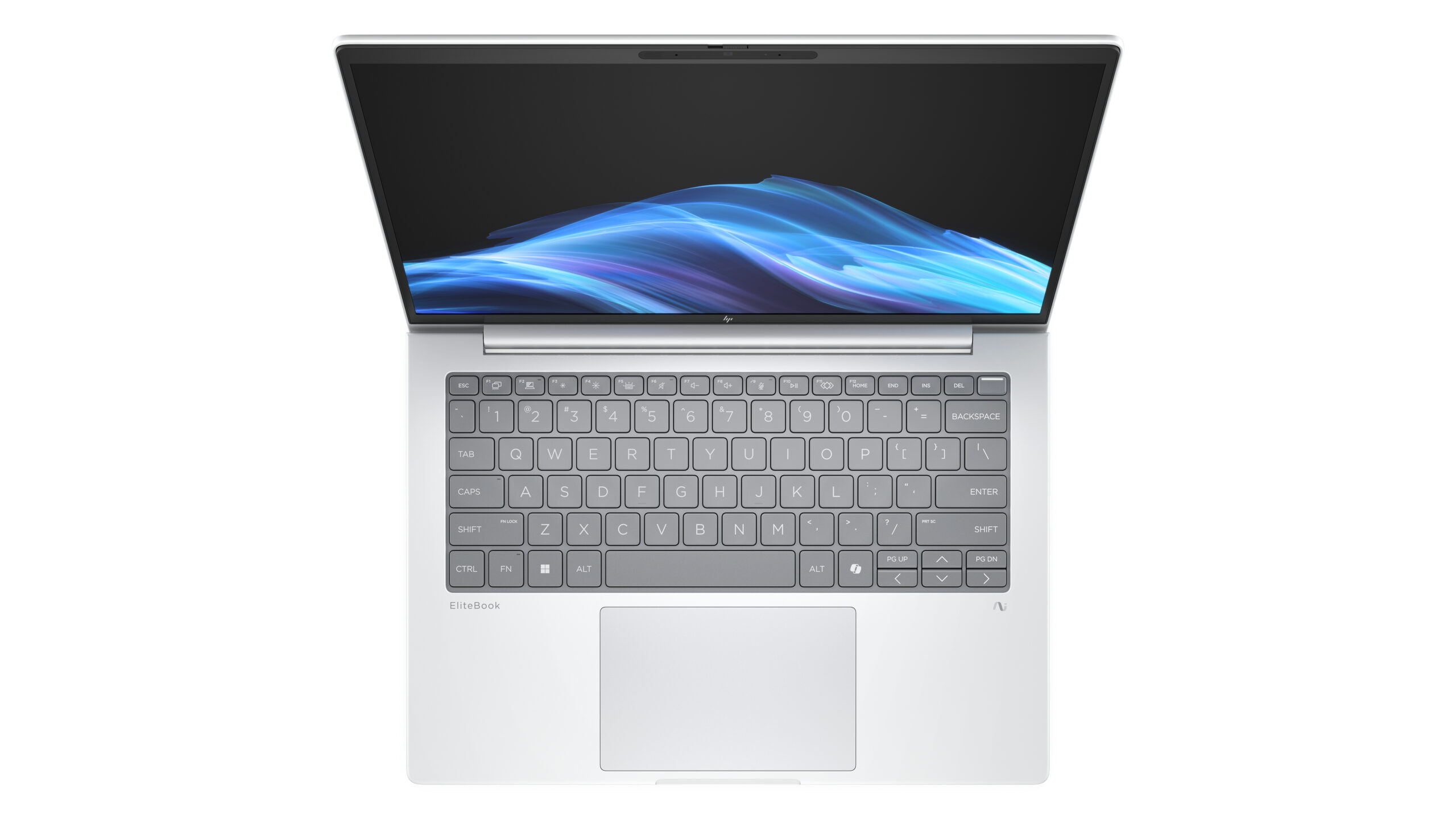HP EliteBook 8 G1i Next Gen AI Wolf Pro Security Edition Copilot+ PC Intel Core Ultra 7 256V Laptop 35,6 cm (14") WUXGA 16 GB LPDDR5x-SDRAM 512 GB SSD Wi-Fi 7 (802.11be) Windows 11 Pro Zilver - Afbeelding 9