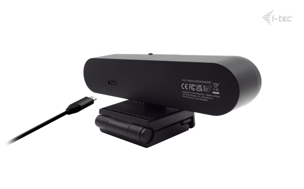 i-tec SOLOMON WH200 2K Webcam Windows Hello - Afbeelding 5