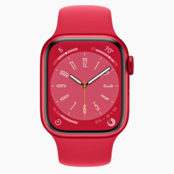 Forza Refurbished Apple Watch Series 8 45mm Rood 4G - Zo goed als nieuw