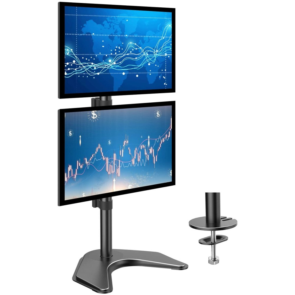 Techly ICA-LCD 2520V flat panel bureau steun 68,6 cm (27") Zwart - Afbeelding 6
