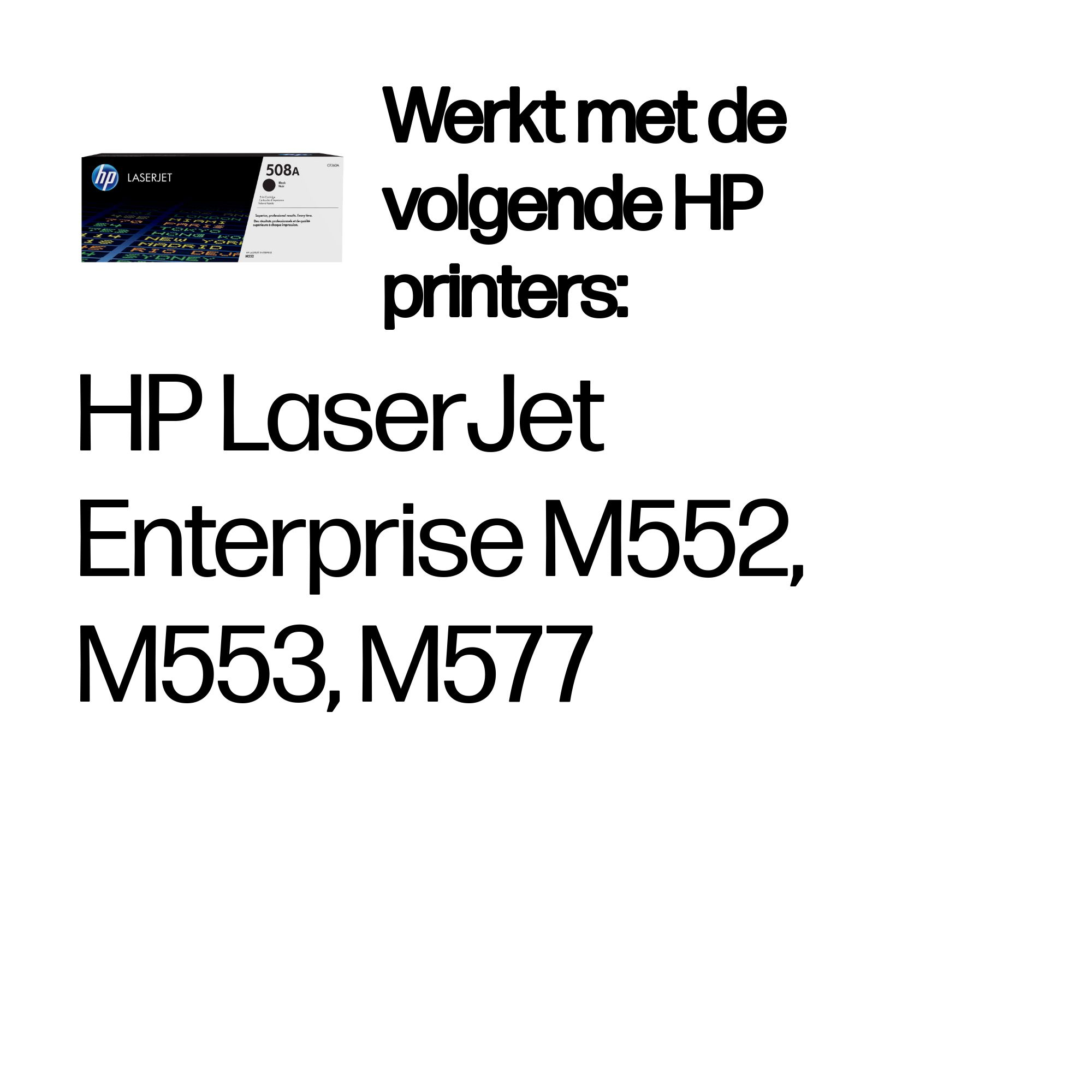 HP 508A originele zwarte LaserJet tonercartridge - Afbeelding 3