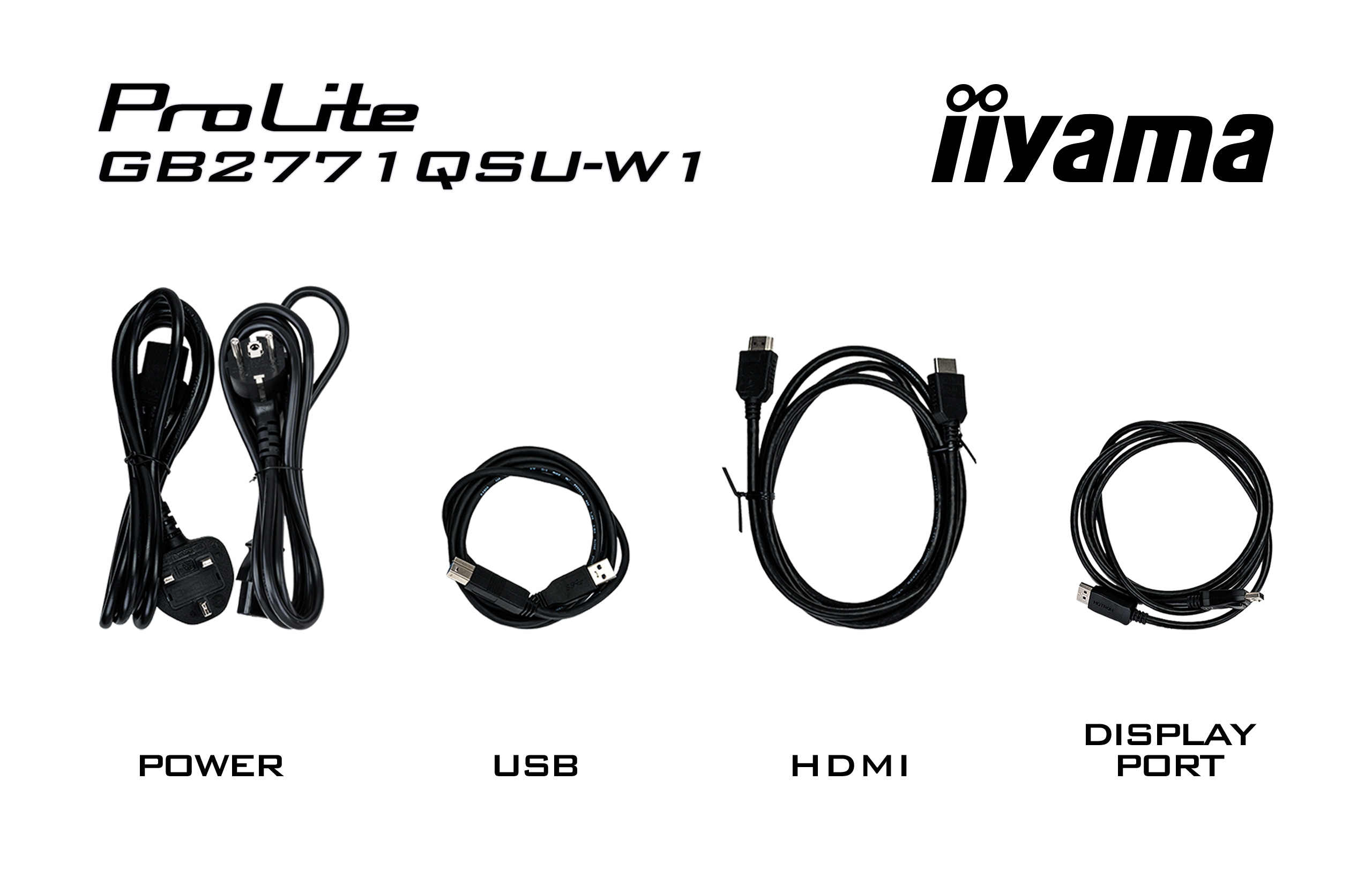 iiyama G-MASTER GB2771QSU-W1 computer monitor 68,6 cm (27") 2560 x 1440 Pixels Wide Quad HD Wit - Afbeelding 20
