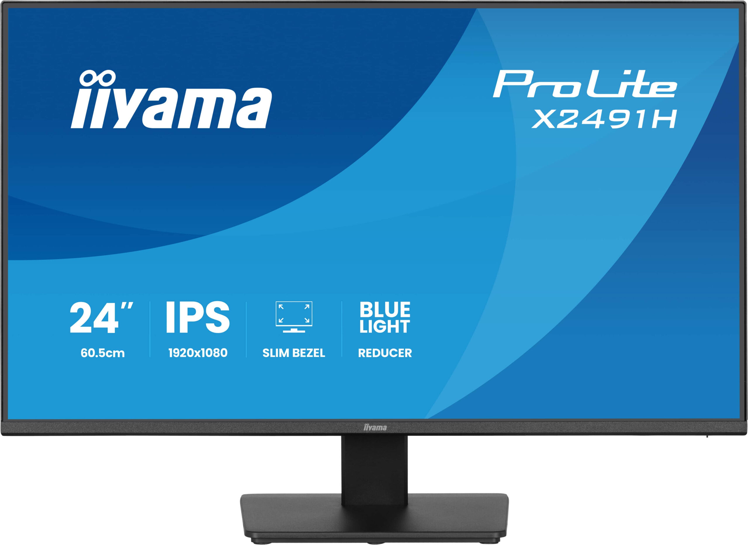 iiyama ProLite X2491H-B1 computer monitor 60,5 cm (23.8") 1920 x 1080 Pixels Full HD Zwart - Afbeelding 4