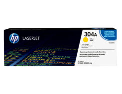 HP 304A originele gele LaserJet tonercartridge