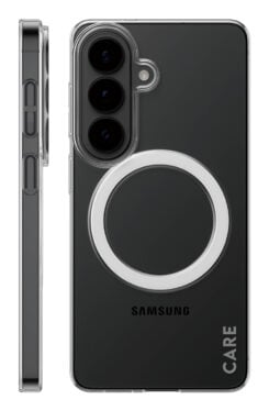 PanzerGlass CARE™ by ® SL1M Case Transparent w. Qi Samsung Galaxy S26 mobiele telefoon behuizingen 16 cm (6.3") Hoes Transparant