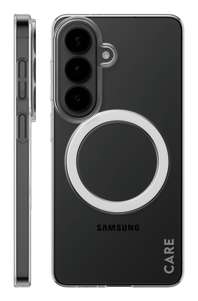 PanzerGlass CARE™ by ® SL1M Case Transparent w. Qi Samsung Galaxy S26 mobiele telefoon behuizingen 16 cm (6.3") Hoes Transparant