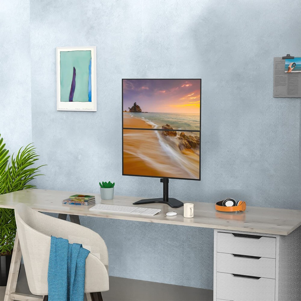 Techly ICA-LCD 2520V flat panel bureau steun 68,6 cm (27") Zwart - Afbeelding 13