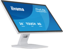 iiyama ProLite T2452MSC-W1AG computer monitor 60,5 cm (23.8") 1920 x 1080 Pixels Full HD LED Touchscreen Wit