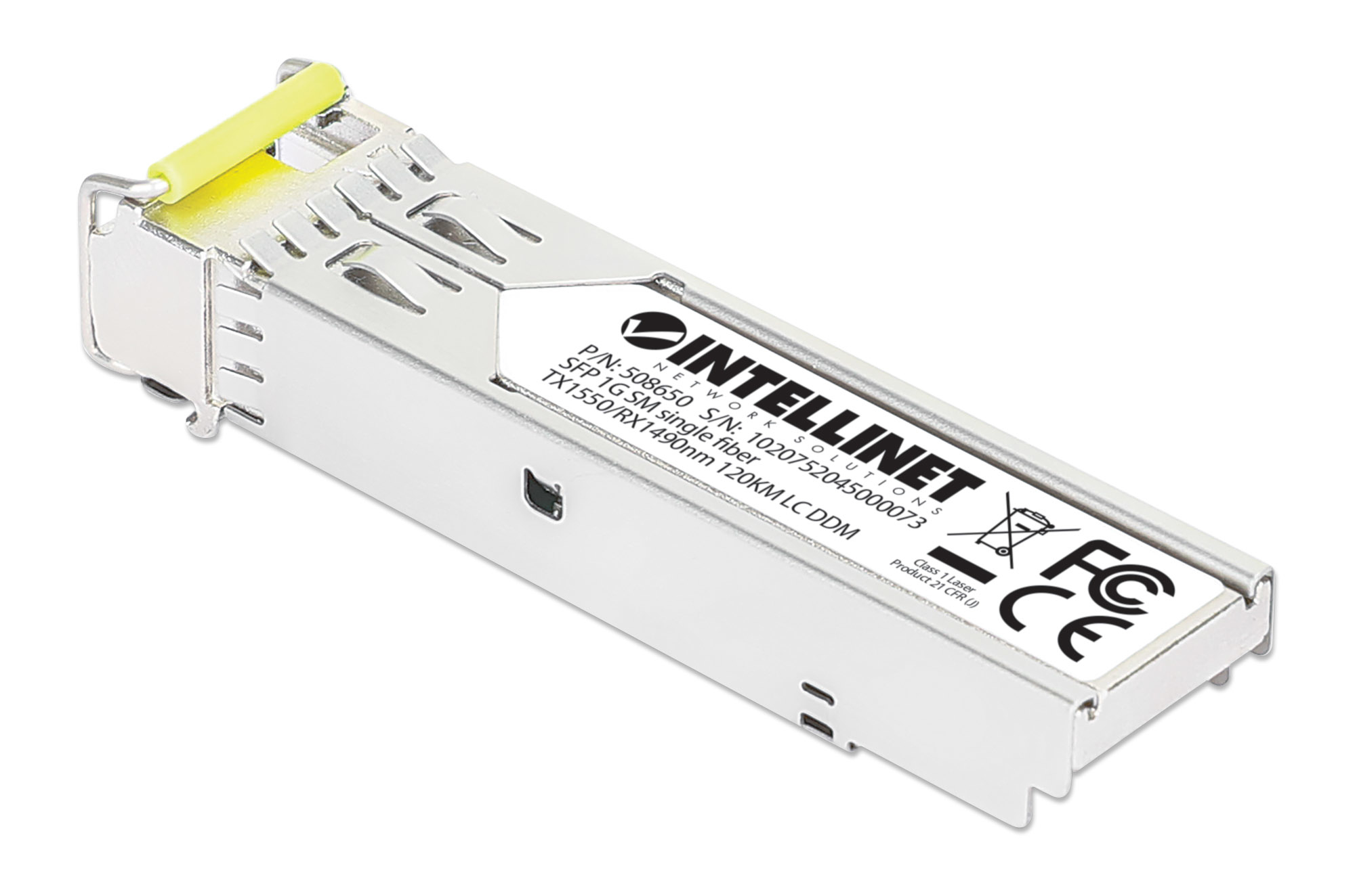 Intellinet Netwerk transceiver Gigabit WDM bi-directionele SFP, 1000Base-BX-D (LC) single-mode, 120 km, BiDi WDM (RX1490/TX1550), MSA-conform, equivalent aan Cisco GLC-BX120-D, 3 jaar garantie - Afbeelding 3