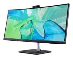 Acer CB3 CB343CUR D computer monitor 86,4 cm (34") 3440 x 1440 Pixels UltraWide Quad HD Zwart - Afbeelding 3