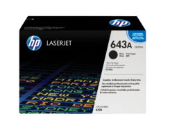 HP 643A originele zwarte LaserJet tonercartridge