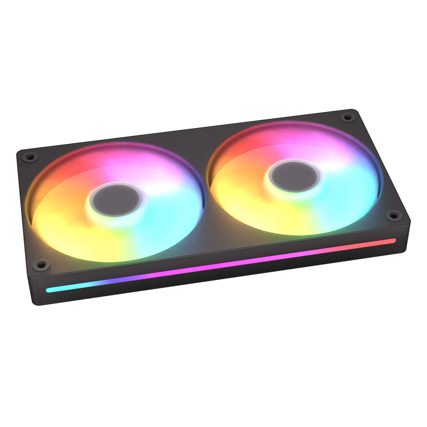 COUGAR CF-UN240RB-RGB Computer behuizing Ventilator 12 cm Zwart - Afbeelding 3