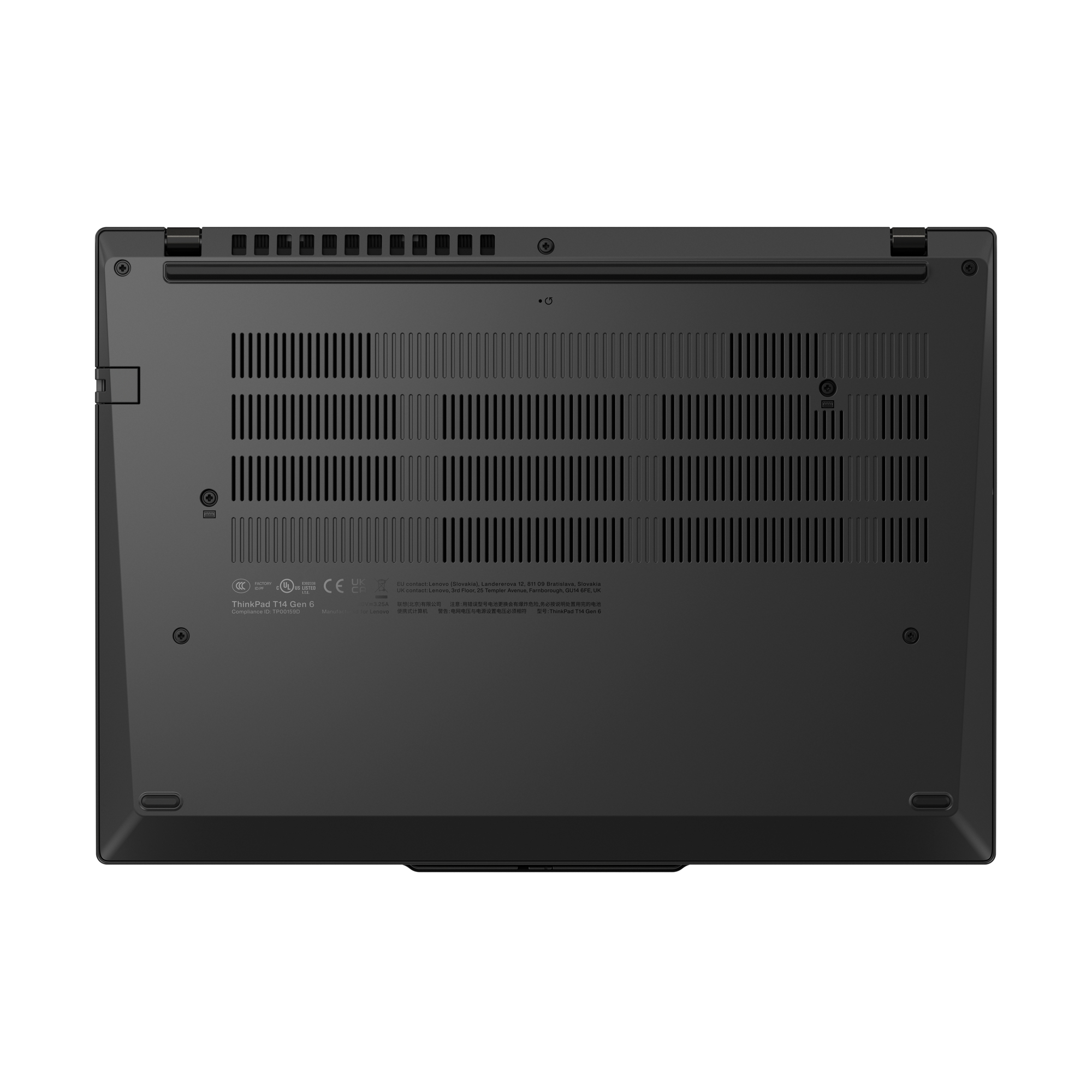 Lenovo ThinkPad T14 Gen 6 (AMD) Copilot+ PC AMD Ryzen AI 7 PRO 350 Laptop 35,6 cm (14") WUXGA 64 GB DDR5-SDRAM 1 TB SSD Wi-Fi 7 (802.11be) Windows 11 Pro Engels Zwart - Afbeelding 15