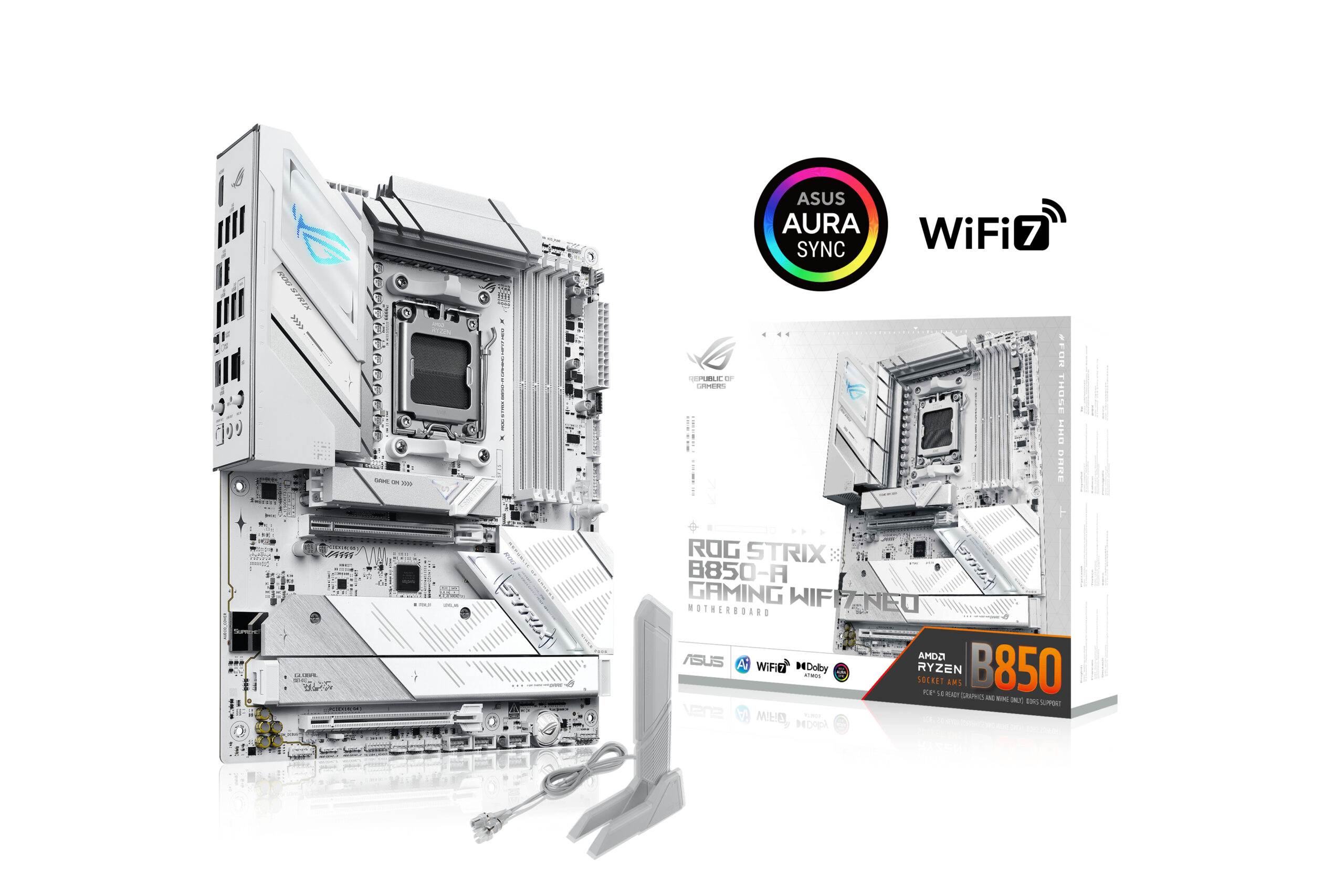 ASUS ROG STRIX B850-A GAMING WIFI7 NEO AMD B850 Socket AM5 ATX - Afbeelding 15