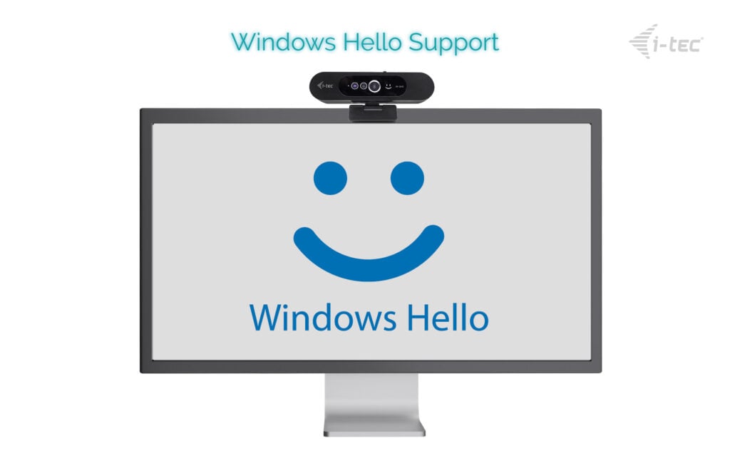 i-tec SOLOMON WH200 2K Webcam Windows Hello - Afbeelding 8