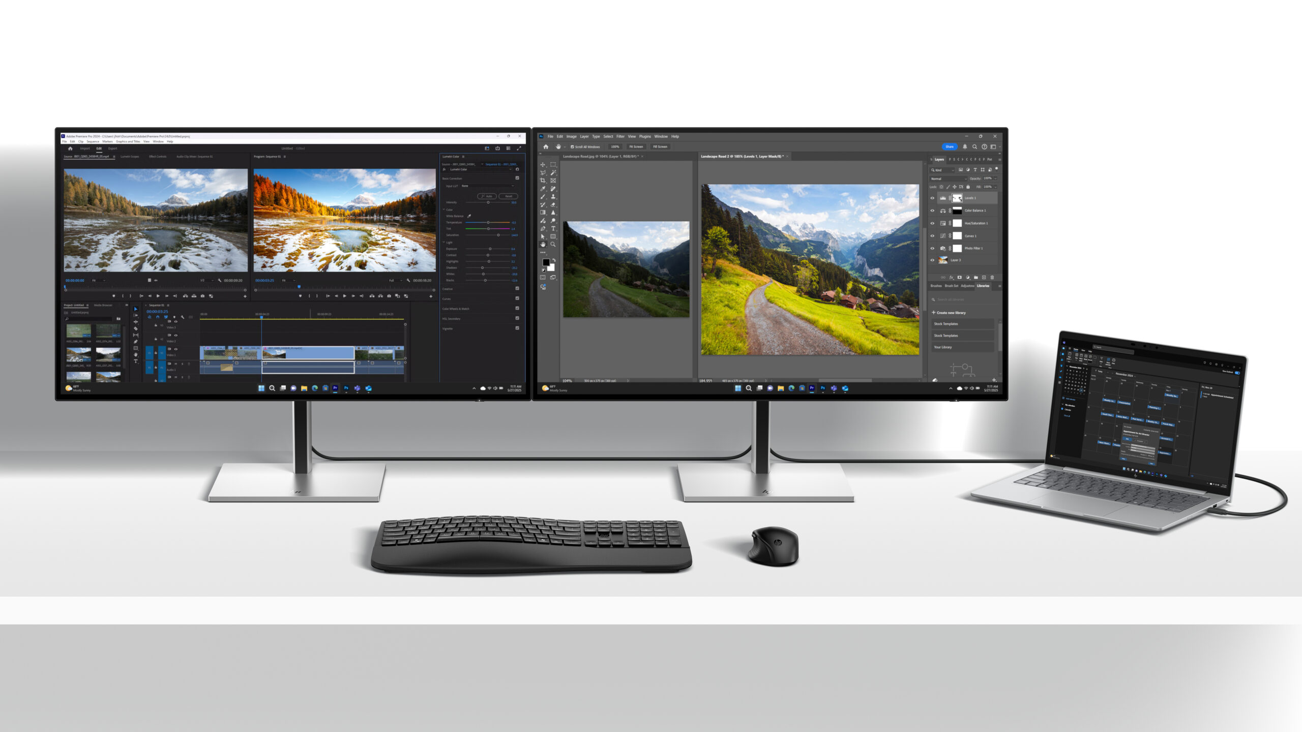 HP Series 7 Pro Serie 7 Pro 31,5 inch 4K Thunderbolt 4 dockingmonitor - 732xk - Afbeelding 2