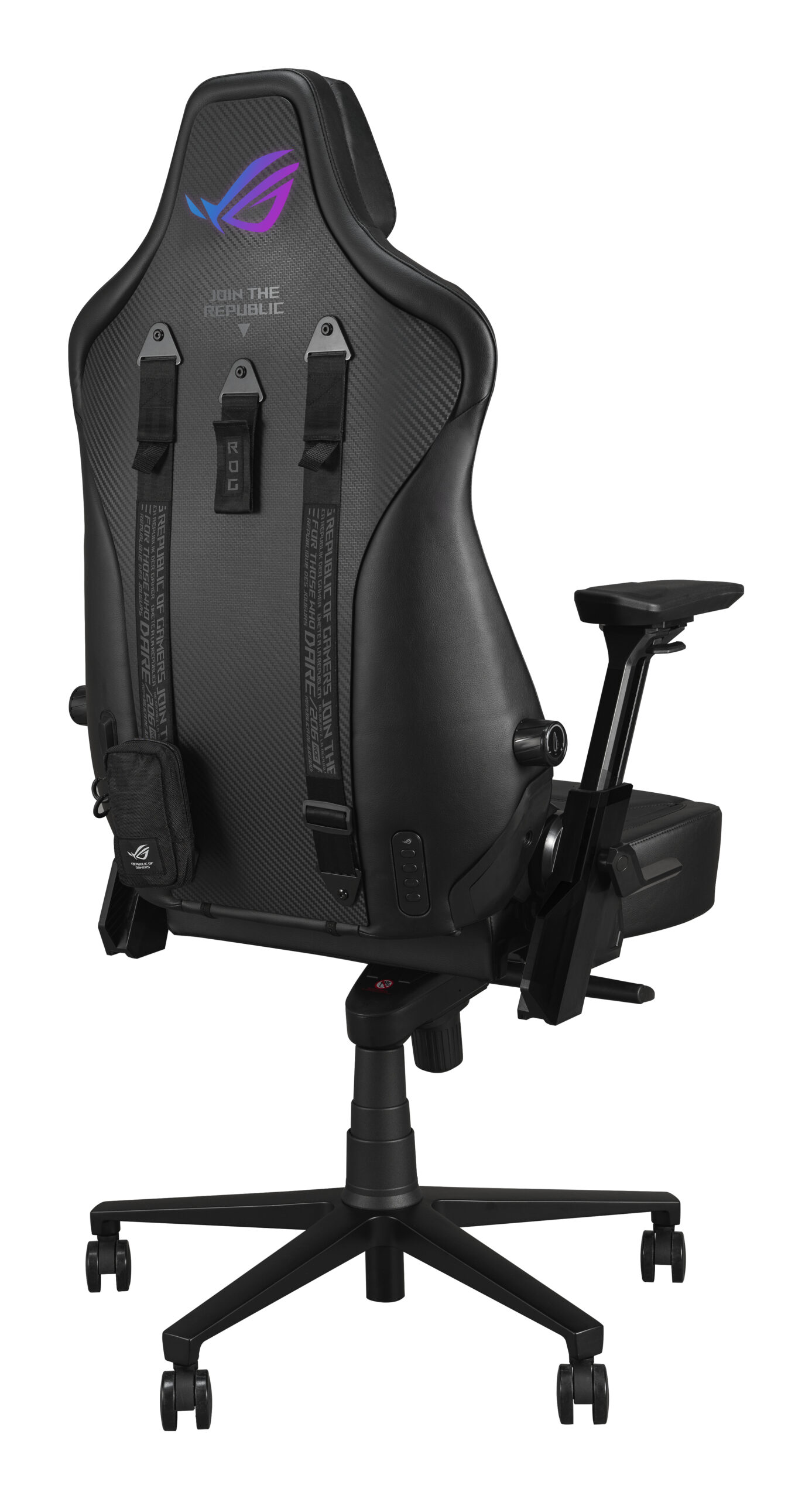 ASUS ROG Courser Universele gamestoel Gecapitonneerde zitting Zwart - Afbeelding 6