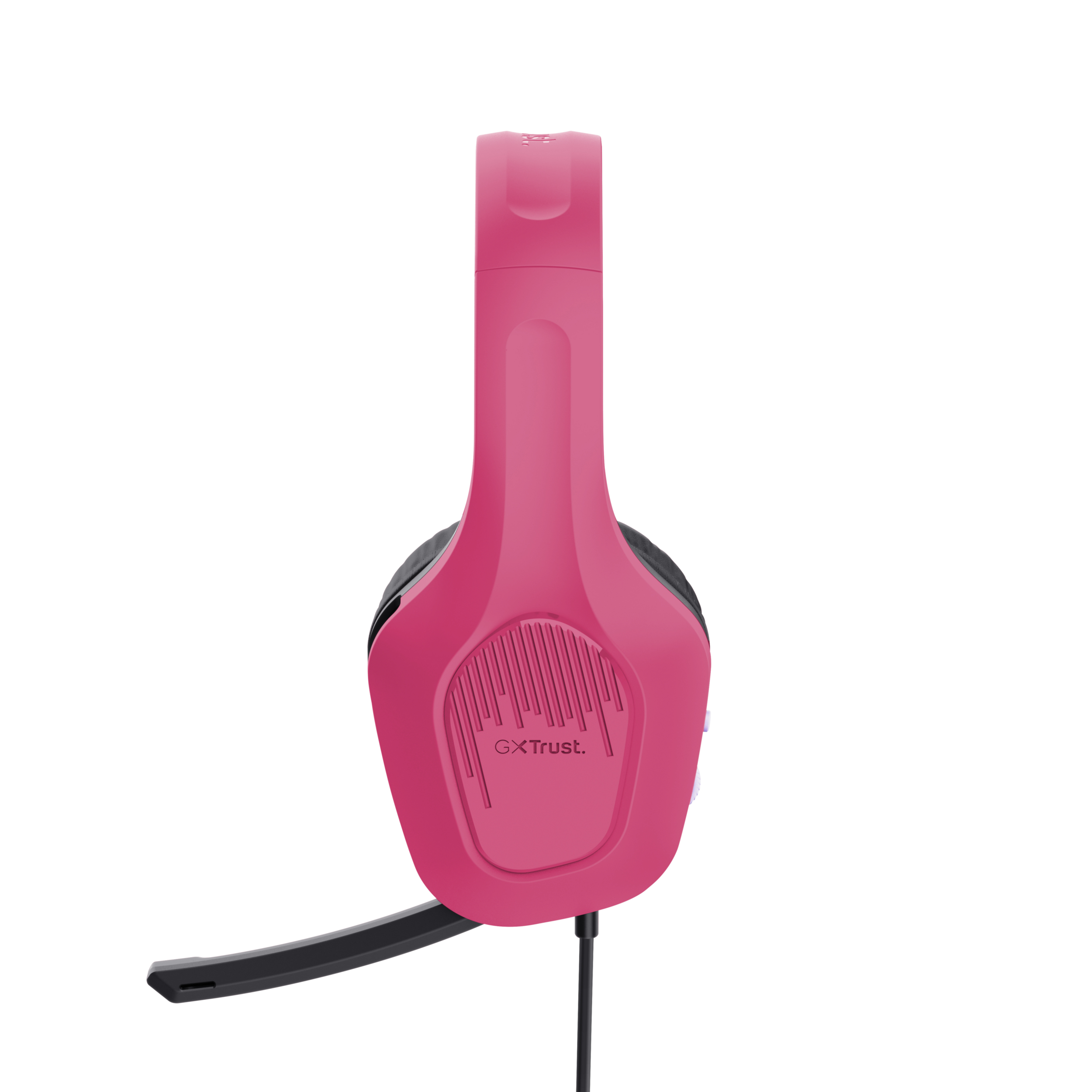 Trust GXT 415P Zirox Gaming Headset - Bedrade gamingheadset – Opklapbare microfoon – 50 mm drivers – Roze - Afbeelding 7