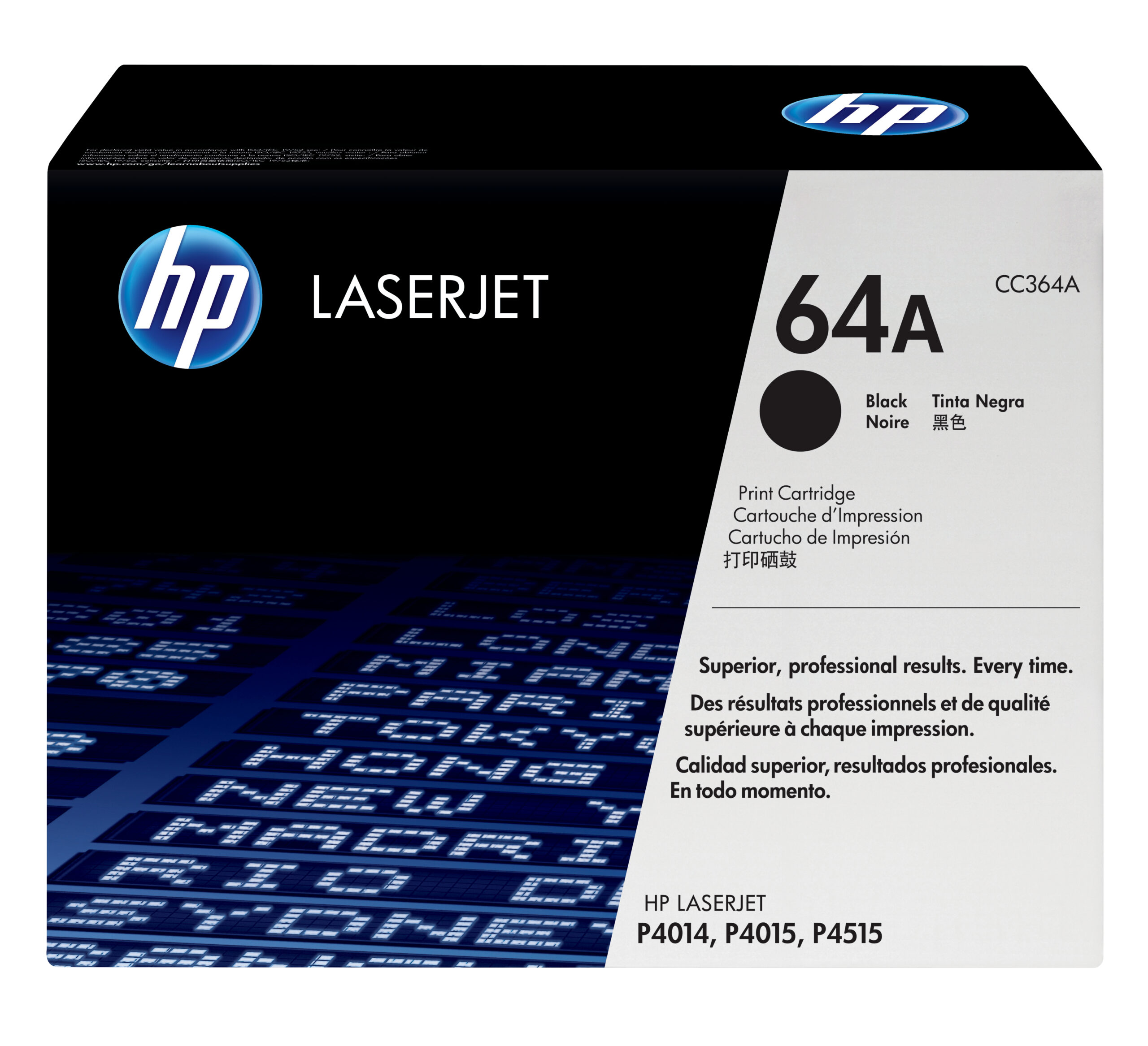 HP 64A originele zwarte LaserJet tonercartridge - Afbeelding 2
