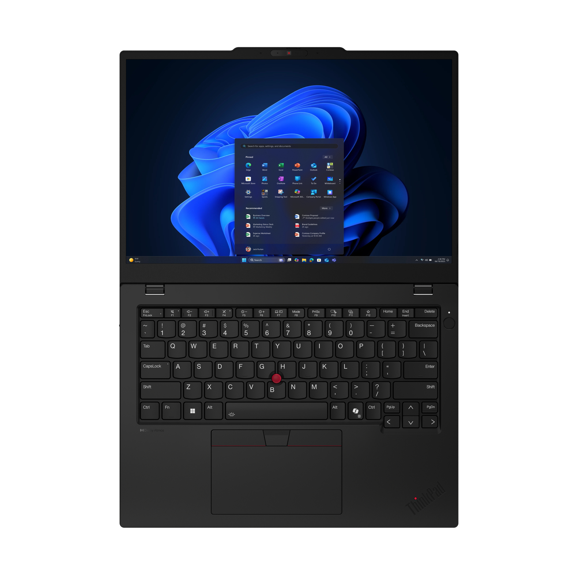 Lenovo ThinkPad L13 Gen 6 (Intel) Intel Core Ultra 5 225U Laptop 33,8 cm (13.3") WUXGA 16 GB LPDDR5x-SDRAM 512 GB SSD Wi-Fi 6E (802.11ax) Windows 11 Pro Engels Zwart - Afbeelding 16