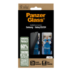 PanzerGlass ® 2-Way Privacy Screen Protector Samsung Galaxy S25 | S24 | Ultra-Wide Fit Doorzichtige schermbeschermer 1 stuk(s) - Afbeelding 4