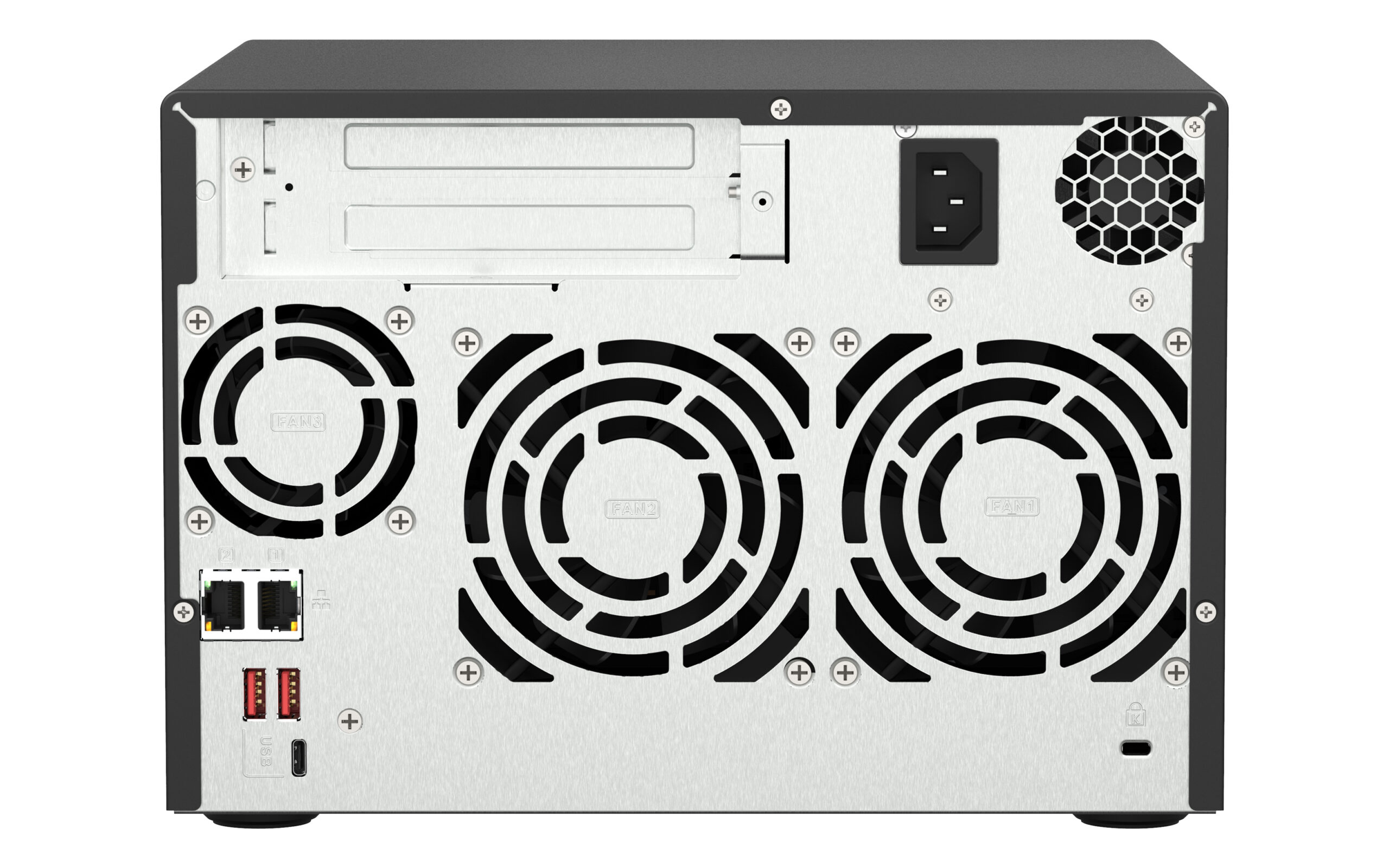 QNAP TS-673A NAS Tower Ryzen Embedded V1500B 8 GB DDR4 0 TB QNAP Turbo System Zwart - Afbeelding 7