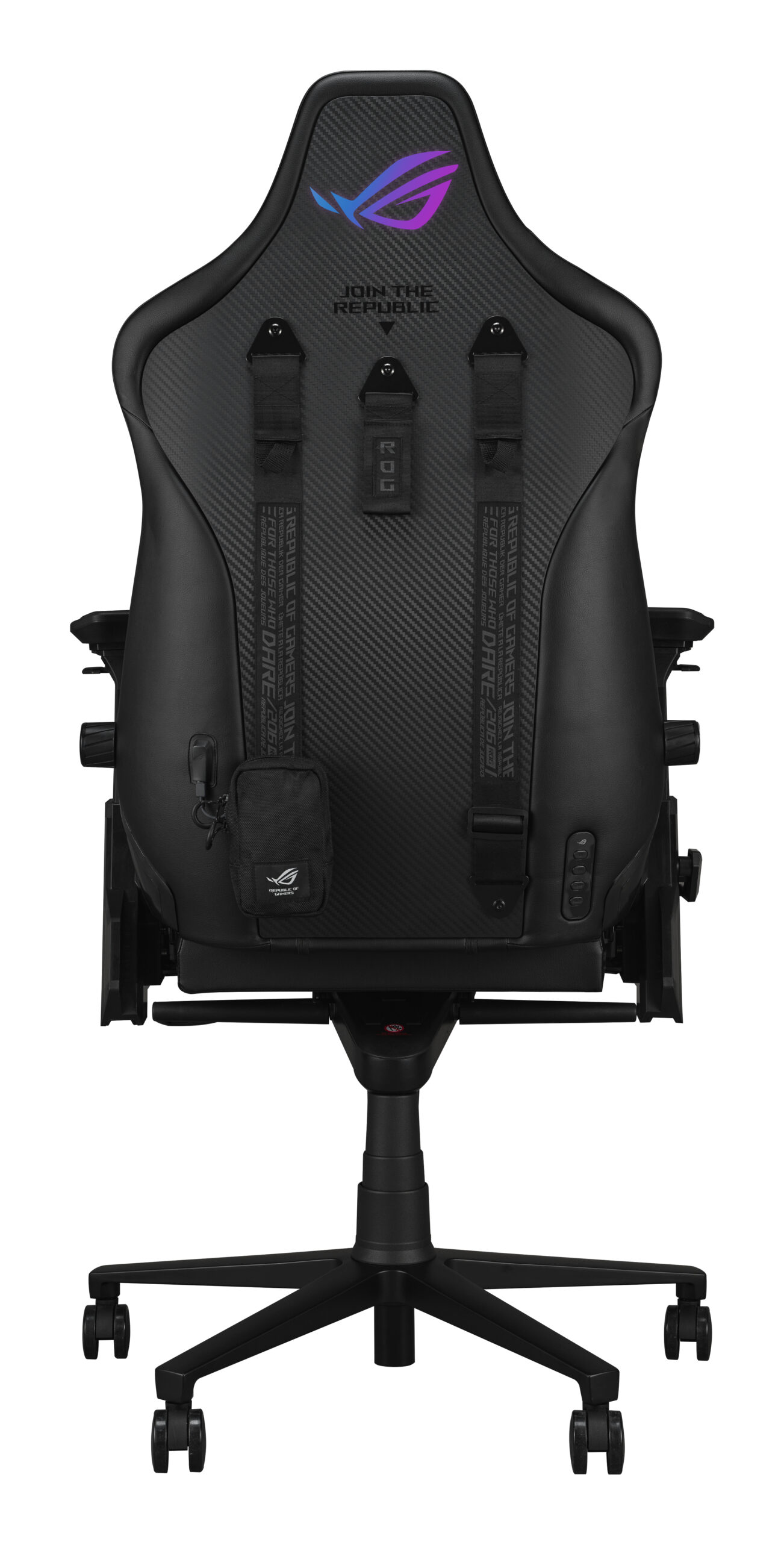 ASUS ROG Courser Universele gamestoel Gecapitonneerde zitting Zwart - Afbeelding 5