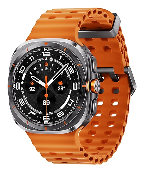 Samsung Galaxy Watch Ultra 3,81 cm (1.5") AMOLED 47 mm Digitaal 480 x 480 Pixels Touchscreen 4G Grijs, Titanium Wifi GPS - Afbeelding 3